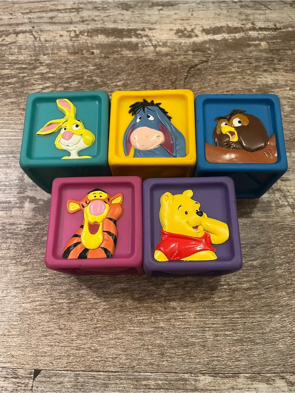 Winnie the Pooh stackable toy blocks